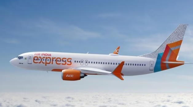 Air India Express aircraft on runway after emergency return to Bengaluru airport